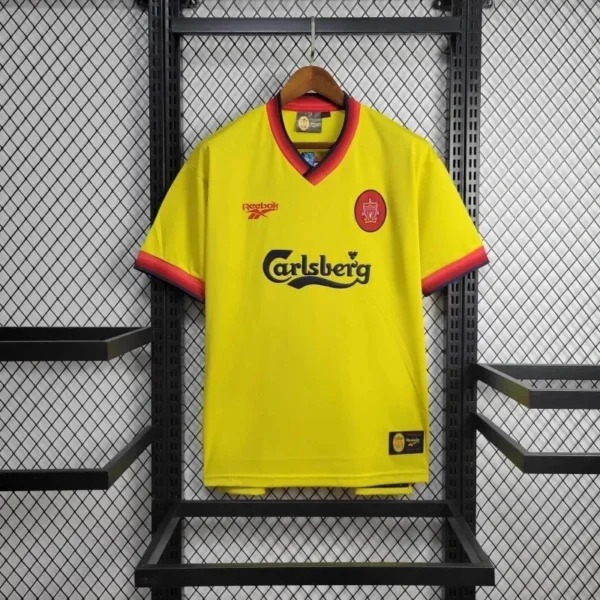 Camisa Liverpool 1997/98 Away - Retrô