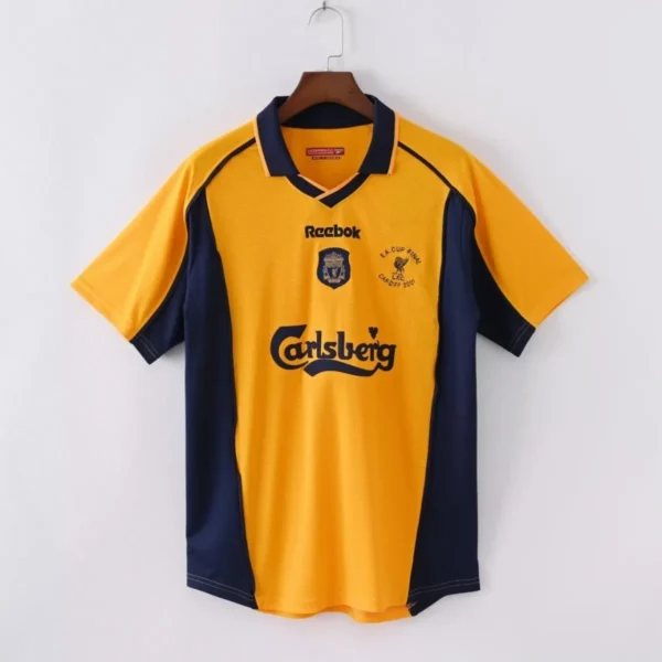 Camisa Liverpool 2000/02 Away - Retrô