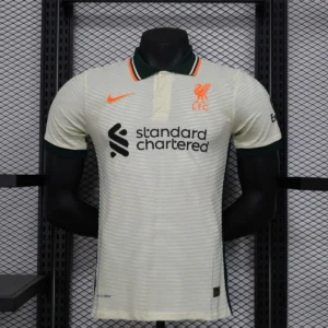 Camisa Liverpool 2021/22 Away - Retrô - Versão Jogador