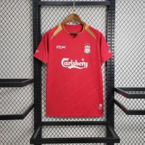 Camisa Liverpool 2005/06 Home - Retrô