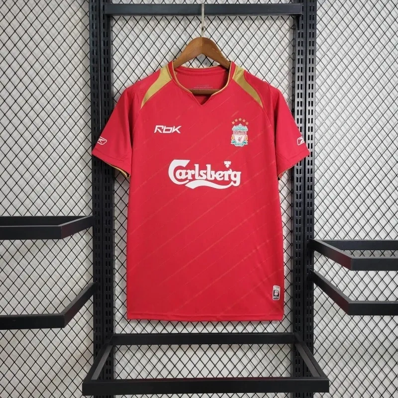 Camisa Liverpool 2005/06 Home - Retrô