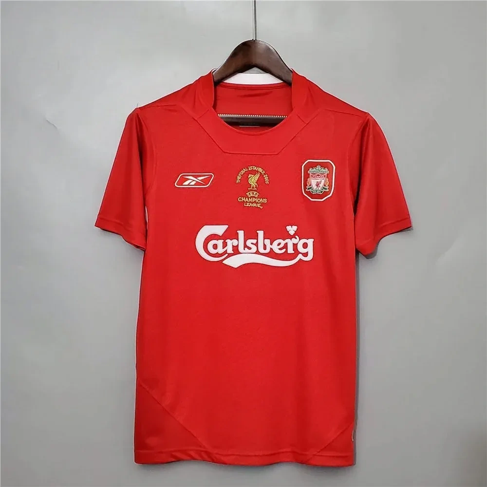 Camisa Liverpool 2005 Home - Retrô