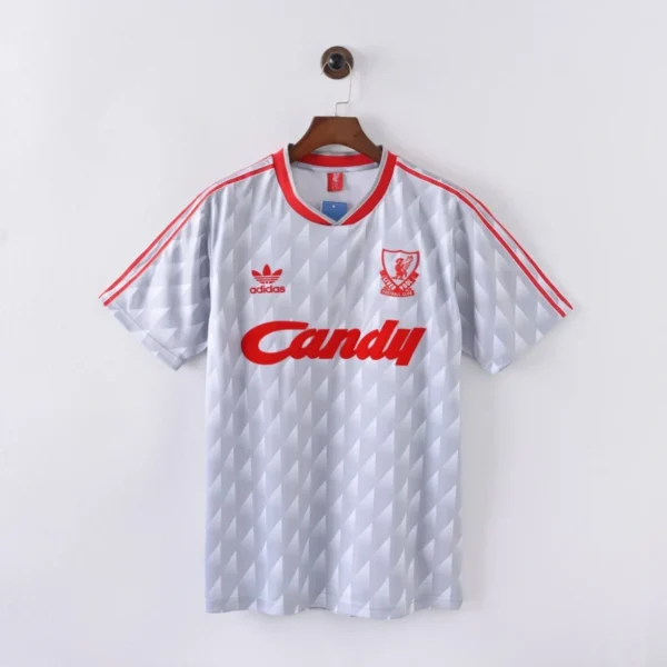 Camisa Liverpool 1989/91 Away - Retrô