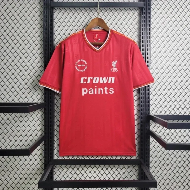 Camisa Liverpool 1985/86 Home - Retrô