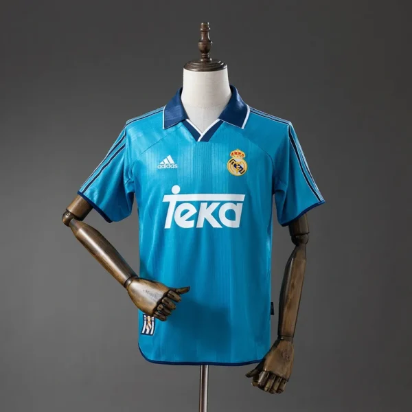 Camisa Real Madrid 1999/00 Terceira - Retrô