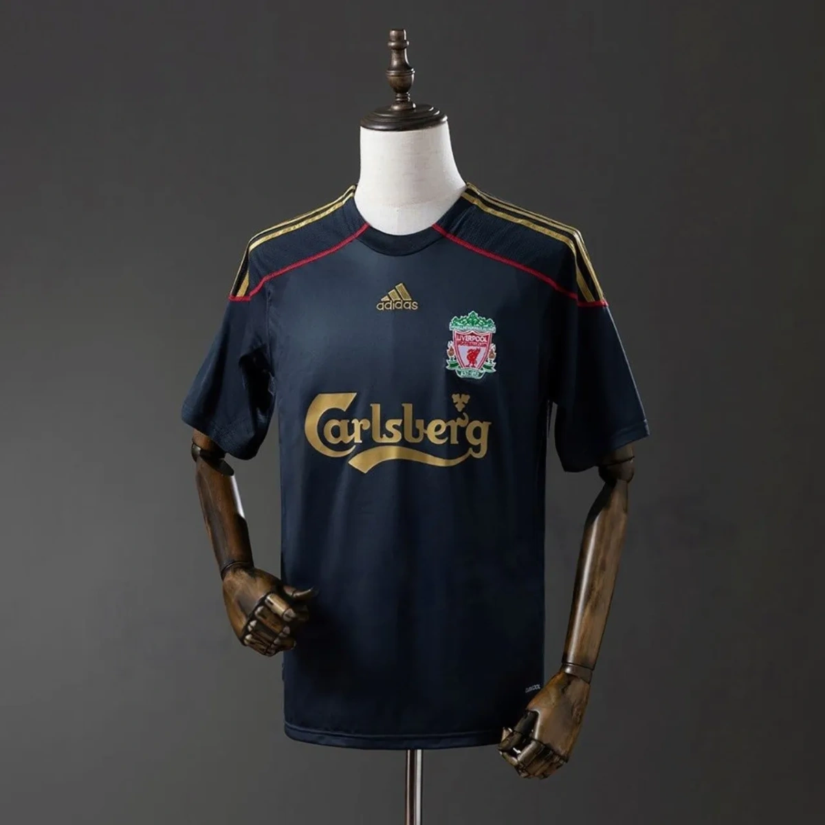 Camisa Liverpool 2009/10 Away - Retrô
