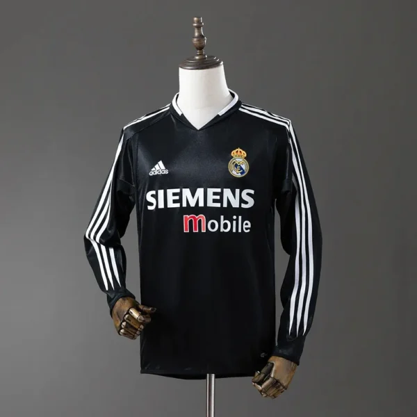 Camisa Real Madrid 2004/05 Away - Retrô - Manga Longa