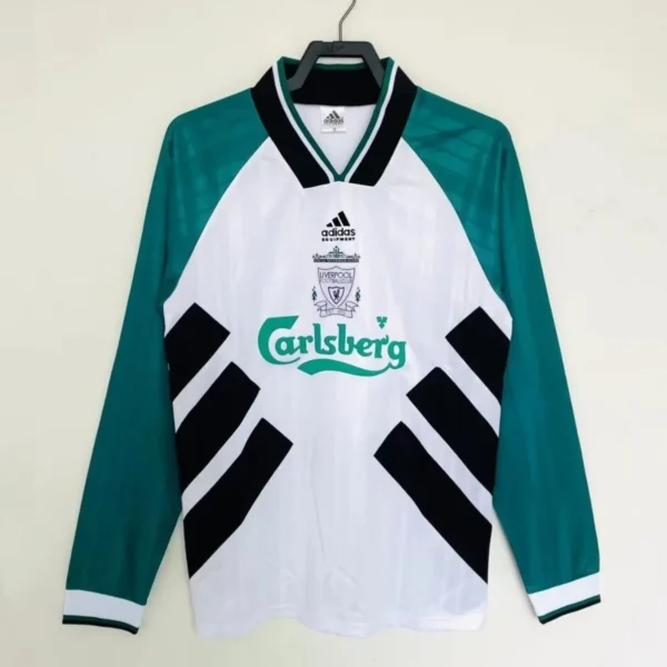 Camisa Liverpool 1993/95 Away - Retrô - Manga Longa