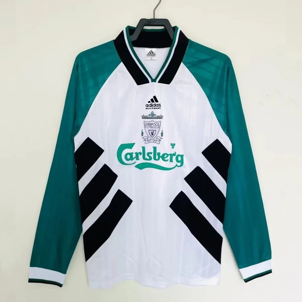 Camisa Liverpool 1993/95 Away - Retrô - Manga Longa
