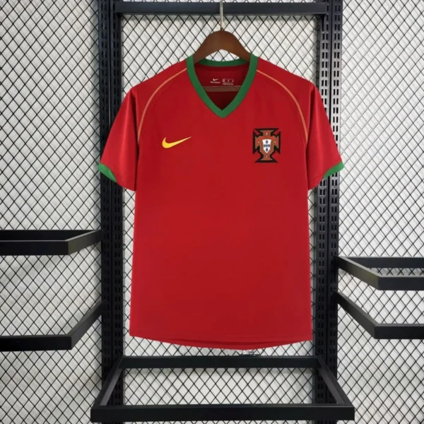 Camisa Portugal 2006/08 Home - Retrô