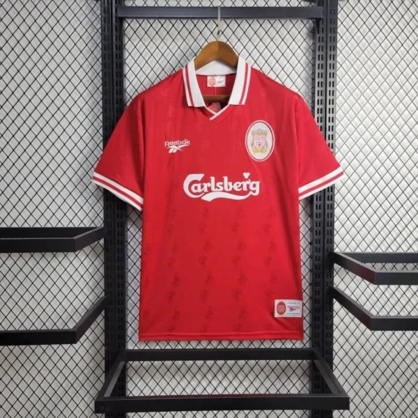 Camisa Liverpool 1996/98 Home - Retrô