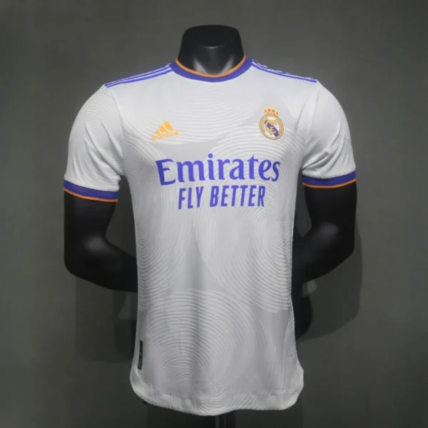 Camisa Real Madrid 2021/22 Home - Retrô - Versão Jogador