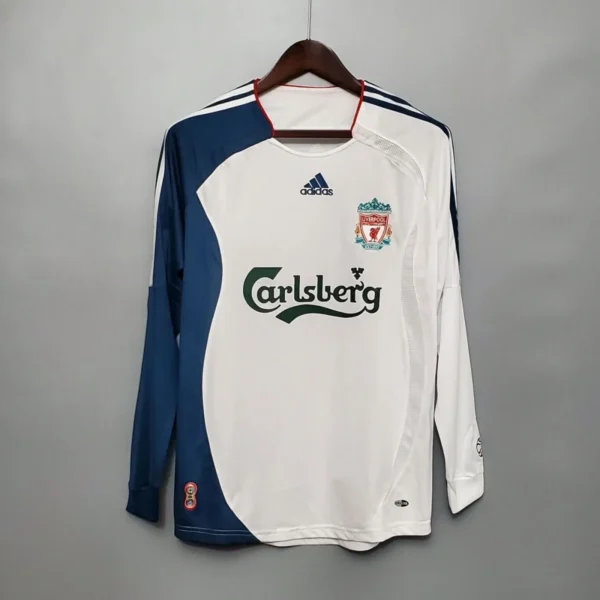 Camisa Liverpool 2006/07 Terceira - Retrô - Manga Longa