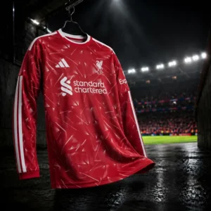 Camisa Liverpool 2026/27 Home - Manga Longa