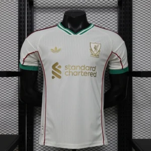 Camisa Liverpool 2026/27 - Retrô - Versão Jogador - Preta