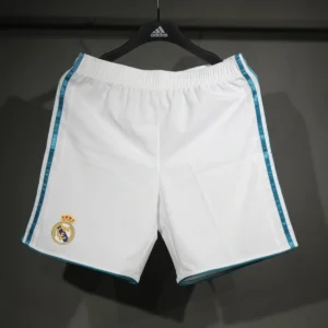 Short Real Madrid 2017/18 Home - Retrô - Versão Jogador