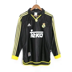 Camisa Real Madrid 1999/01 Away - Retrô - Manga Longa
