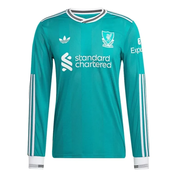 Camisa Liverpool 25/26 Terceira - Versão Jogador - Manga Longa