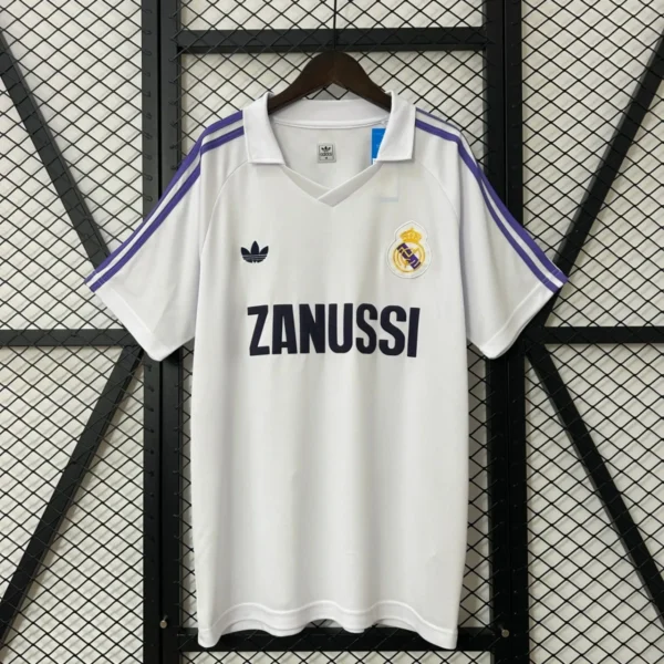 Camisa Real Madrid 1984/85 Home - Retrô