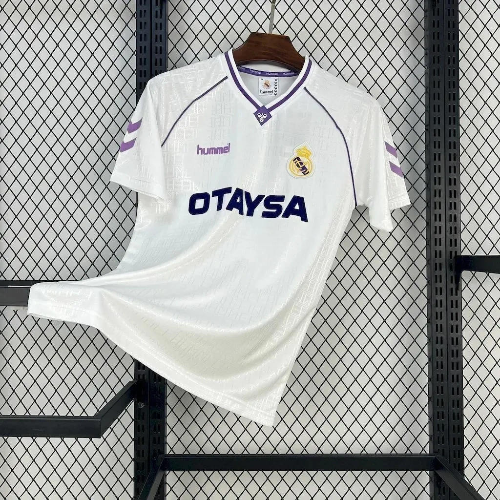 Camisa Real Madrid 1990/91 Home - Retrô