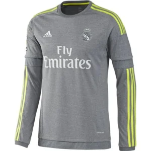 Camisa Real Madrid 2015/16 Away - Retrô - Manga Longa