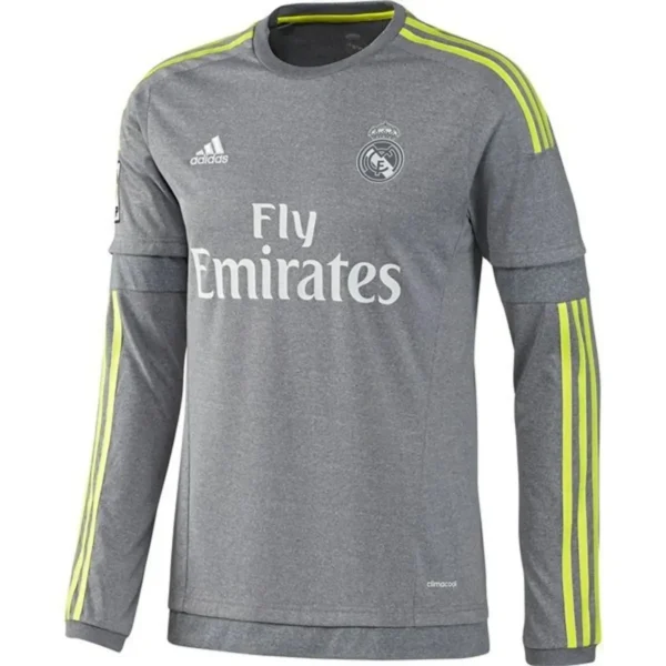 Camisa Real Madrid 2015/16 Away - Retrô - Manga Longa