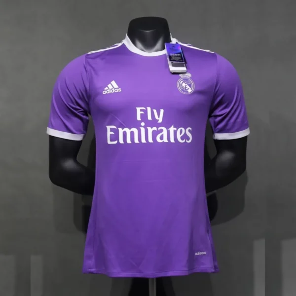 Camisa Real Madrid 2016/17 Away - Retrô - Versão Jogador