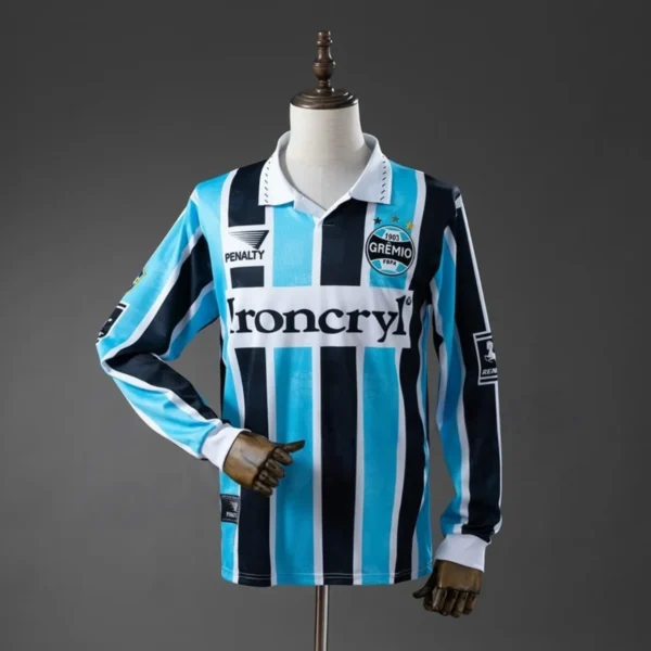 Camisa Grêmio 1997 Home - Retrô - Manga Longa