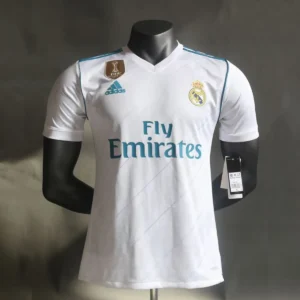 Camisa Real Madrid 2017/18 Home - Retrô - Versão Jogador