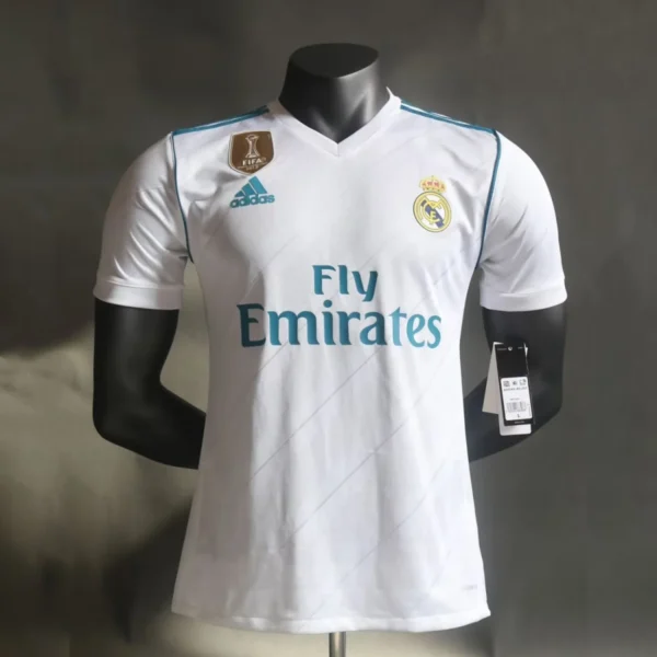 Camisa Real Madrid 2017/18 Home - Retrô - Versão Jogador