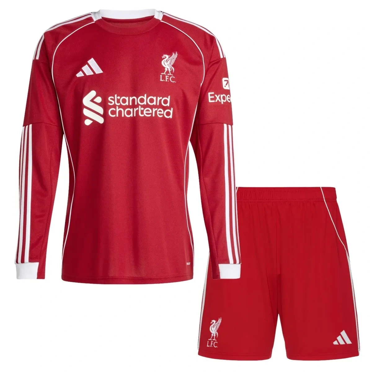 Camisa Liverpool 25/26 Home - Manga Longa