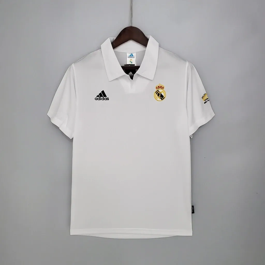 Camisa Real Madrid 2002/03 Home - Retrô - Centenário