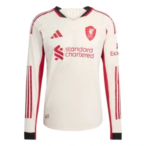 Camisa Liverpool 25/26 Away - Versão Jogador - Manga Longa