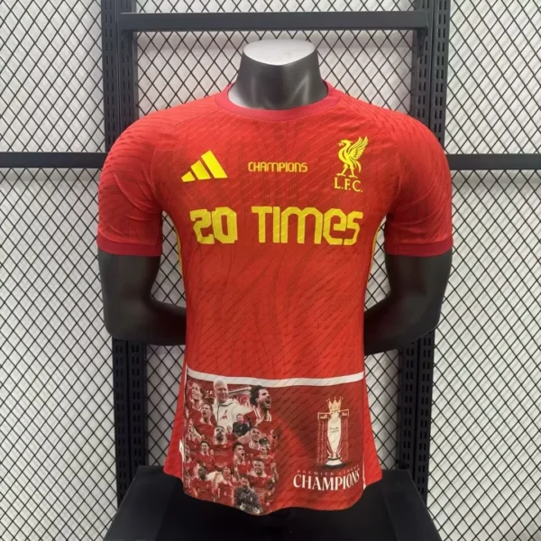 Camisa Liverpool 2025 - Versão Jogador