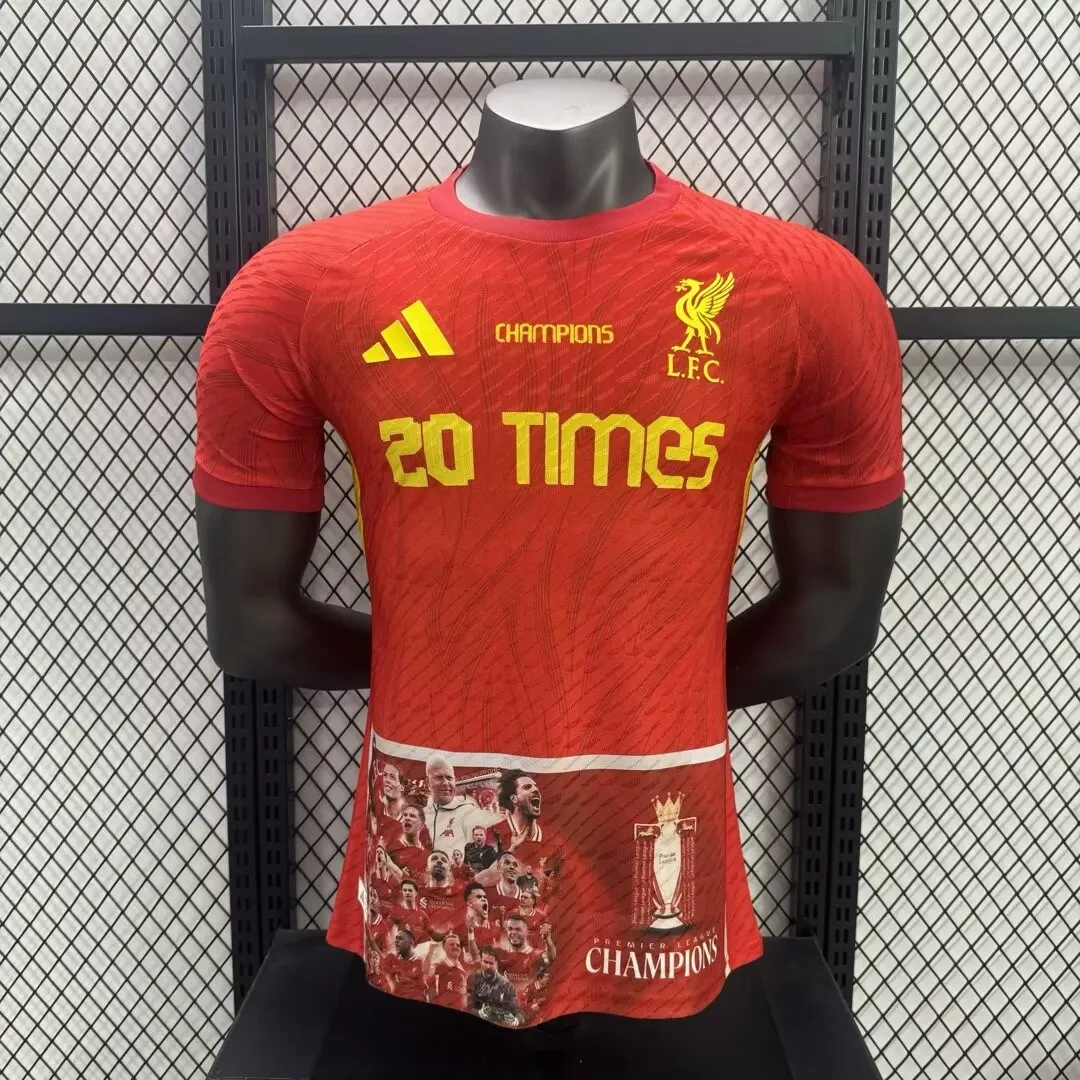Camisa Liverpool 2025 - Versão Jogador