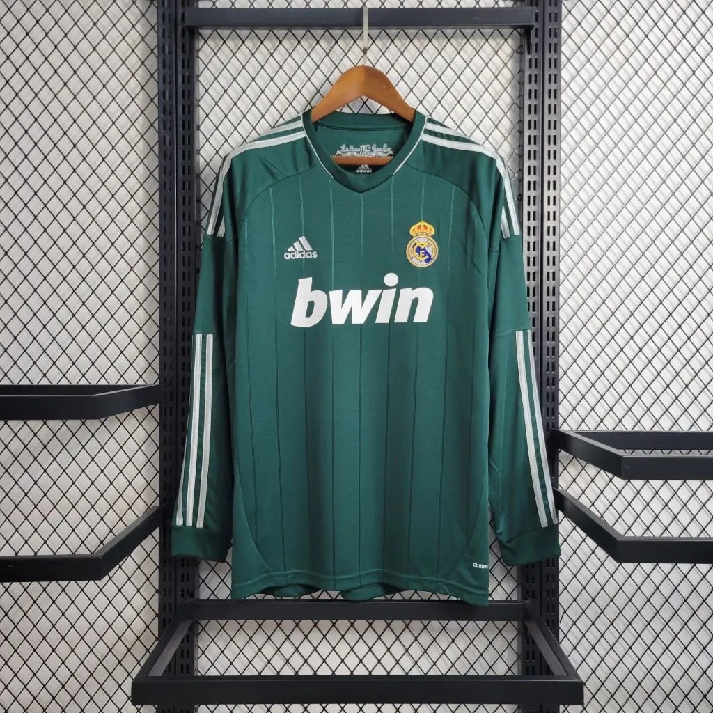 Camisa Real Madrid 2012/13 Terceira - Retrô - Manga Longa