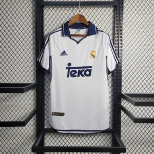 Camisa Real Madrid 2000/01 Home - Retrô