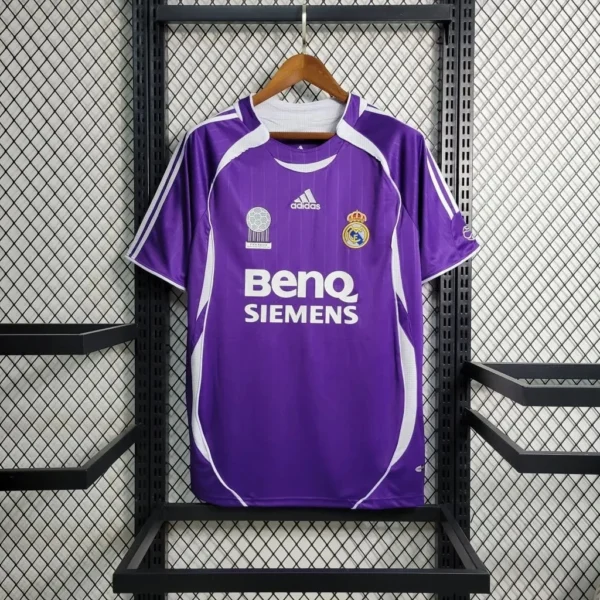 Camisa Real Madrid 2006/07 Terceira - Retrô