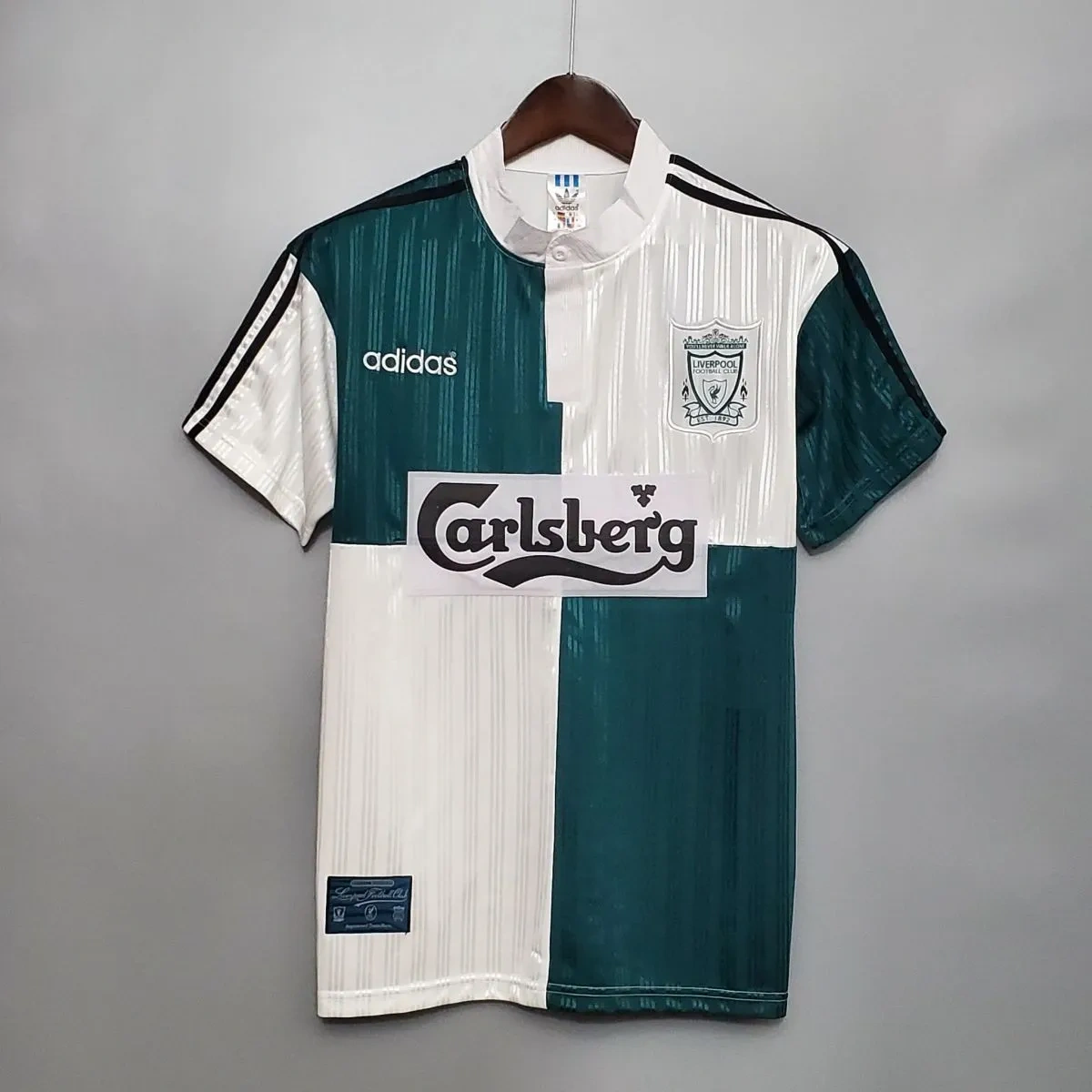 Camisa Liverpool 1995/96 Away - Retrô