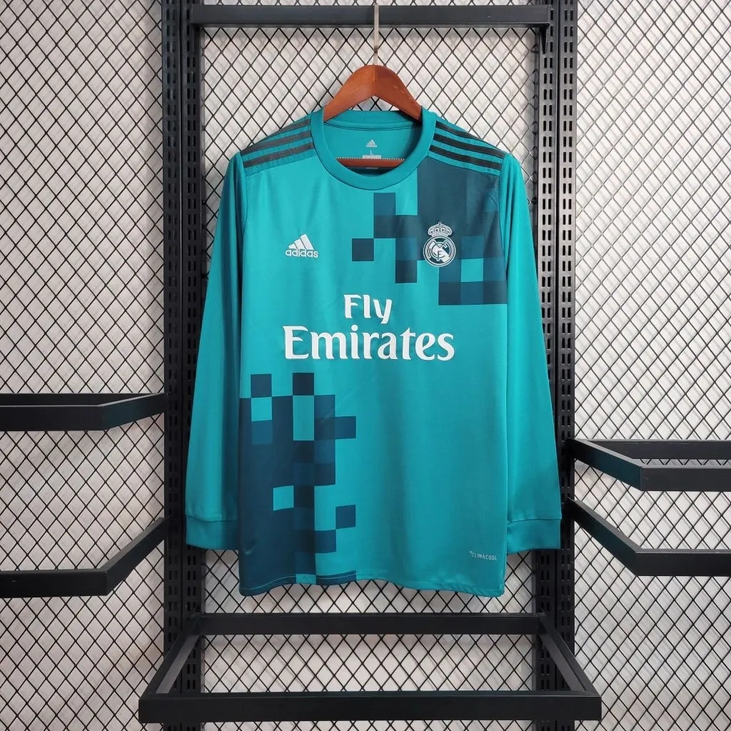 Camisa Real Madrid 2017/18 Terceira - Retrô