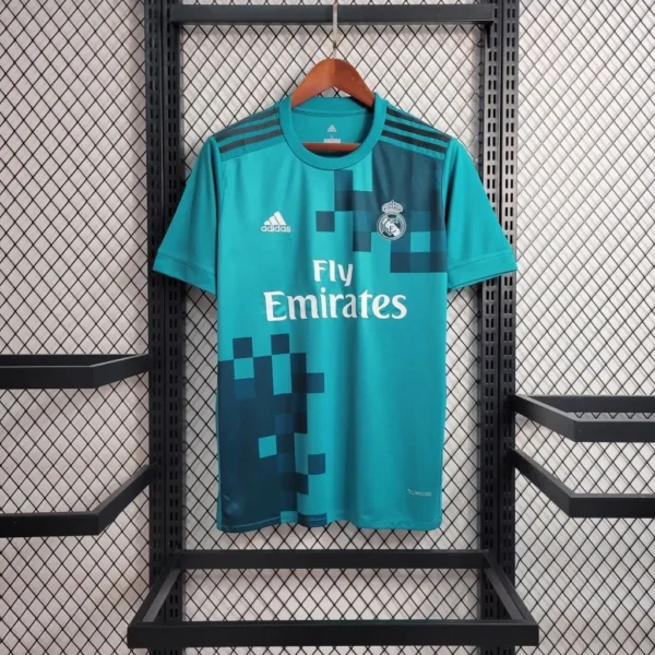 Camisa Real Madrid 2017/18 Terceira - Retrô