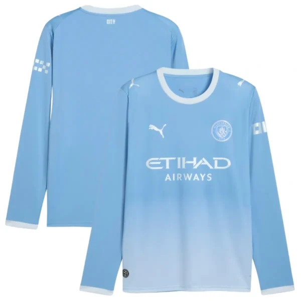 Camisa Manchester City 26/27 Home - Manga Longa