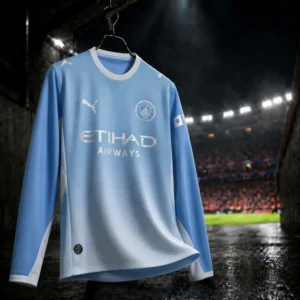Camisa Manchester City 26/27 Home - Manga Longa