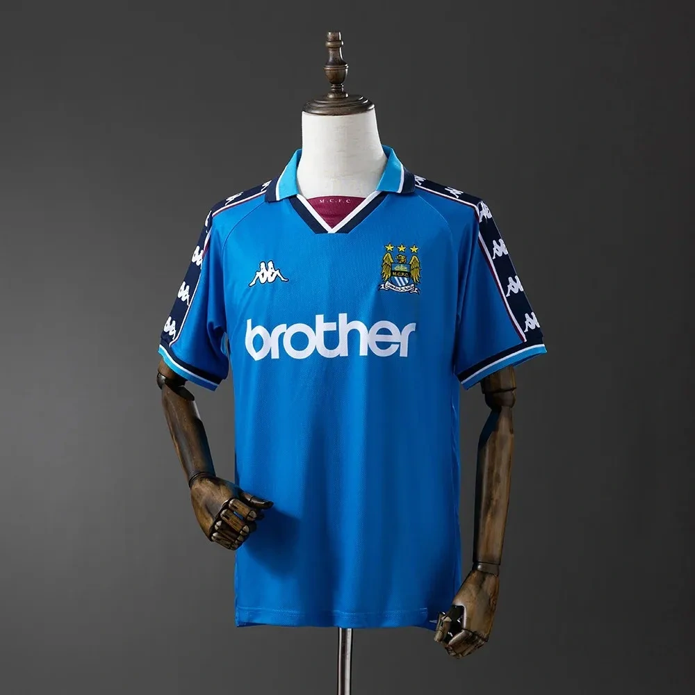 Camisa Manchester City 1997/99 Home - Retrô
