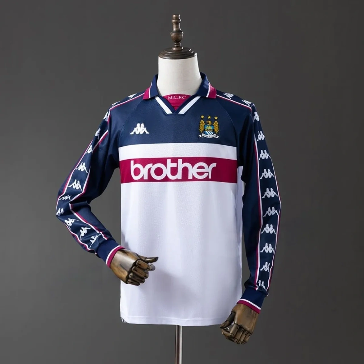 Camisa Manchester City 1997/98 Away - Retrô