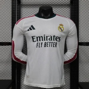 Camisa Real Madrid 26/27 Home - Versão Jogador - Manga Longa