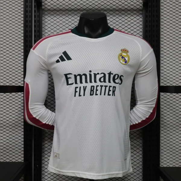 Camisa Real Madrid 26/27 Home - Versão Jogador - Manga Longa