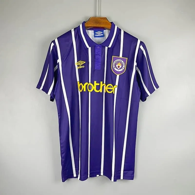 Camisa Manchester City 1992/94 Away - Retrô