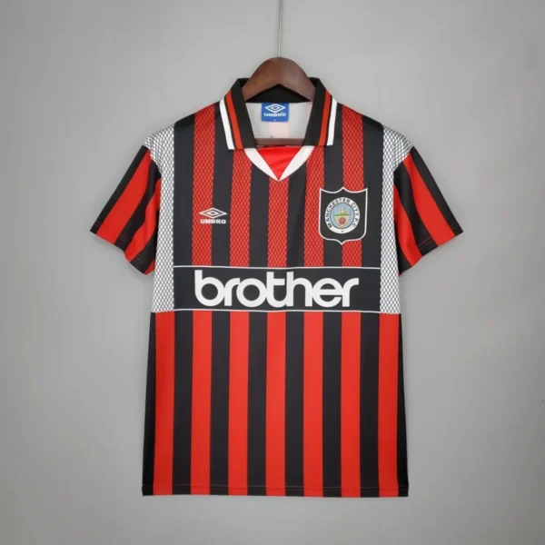 Camisa Manchester City 1994/96 Away - Retrô