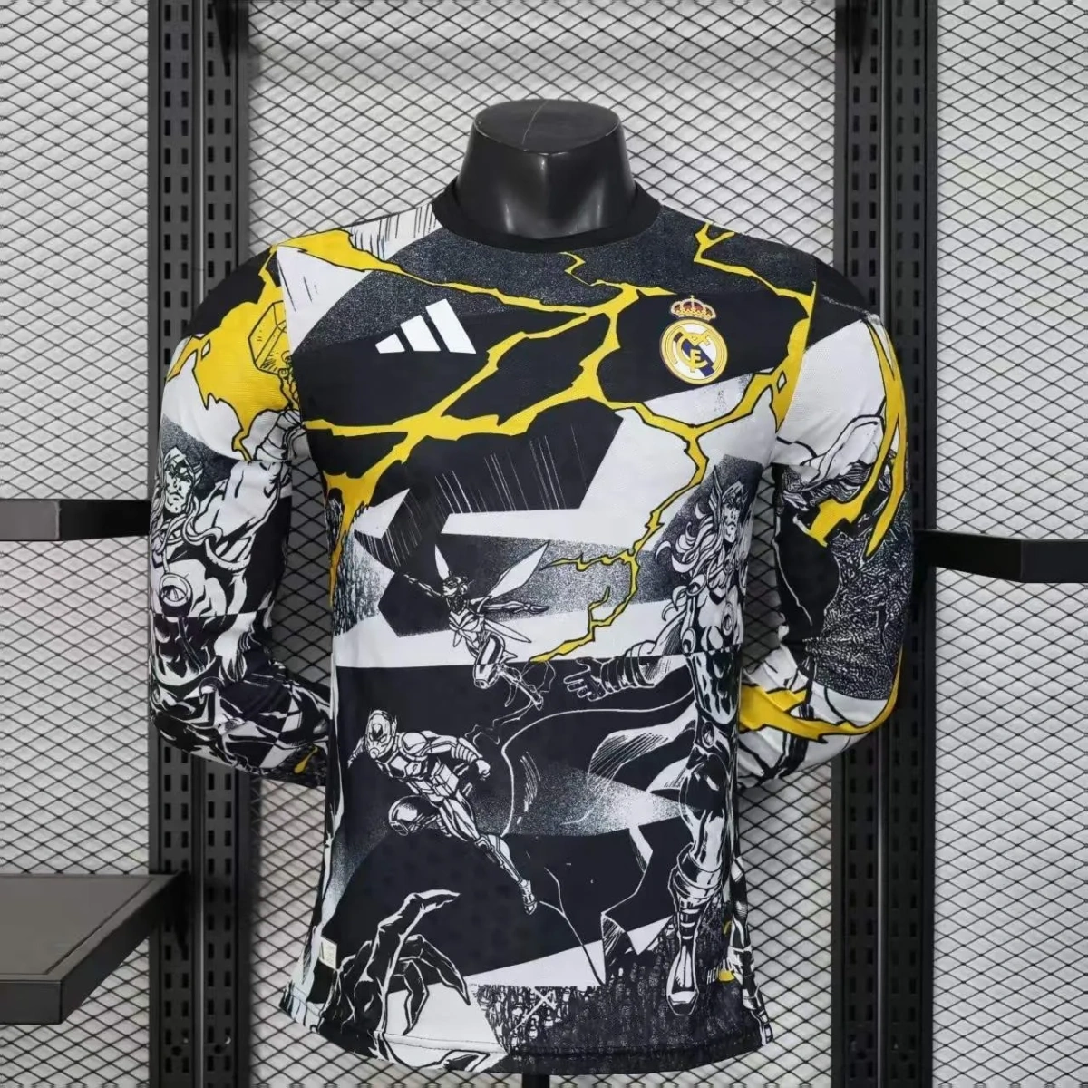 Camisa Real Madrid 25/26 - Versão Jogador - Manga Longa